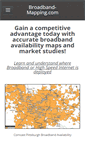 Mobile Screenshot of broadband-mapping.com